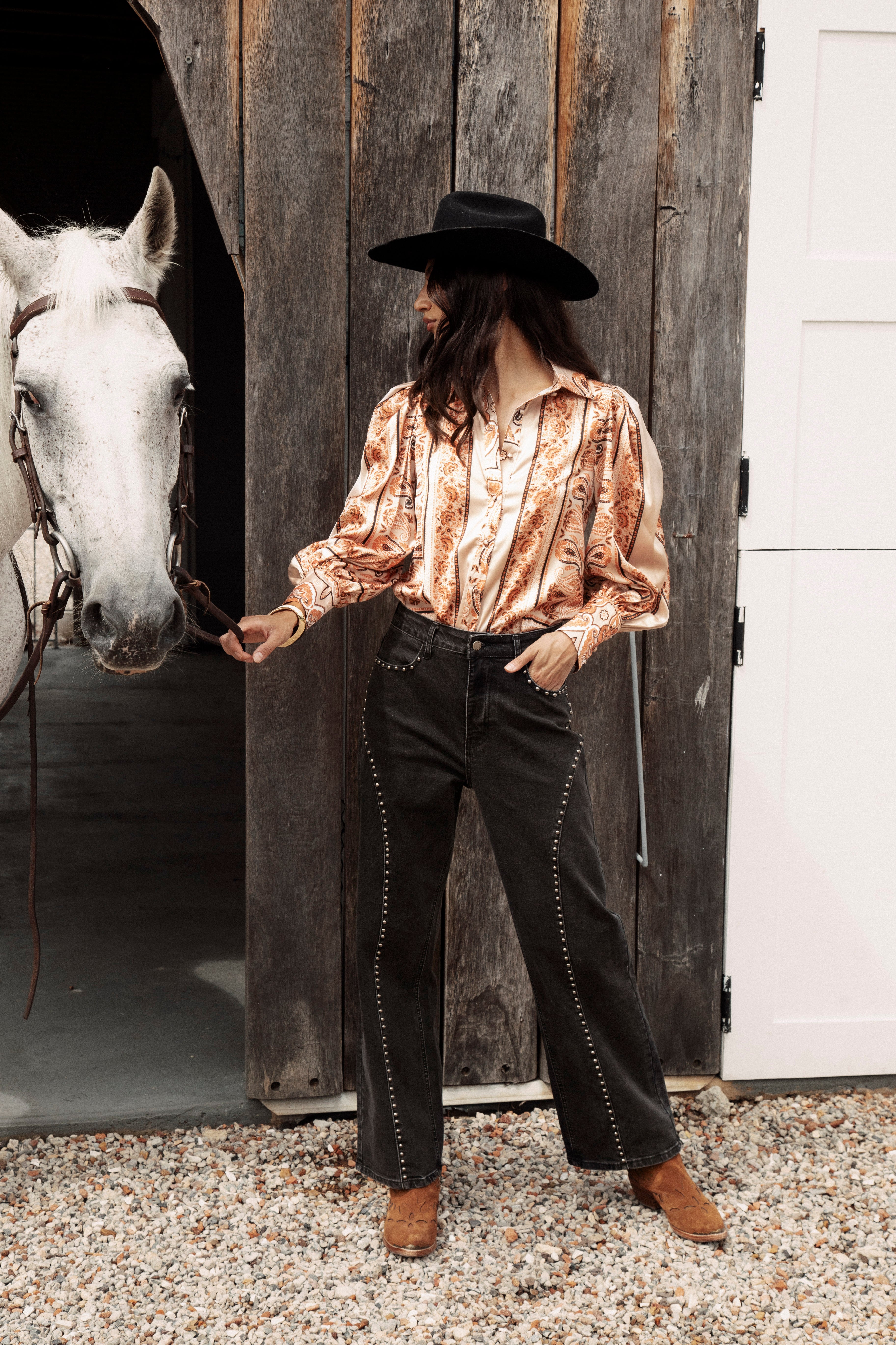 Wild Soul Studded Jean