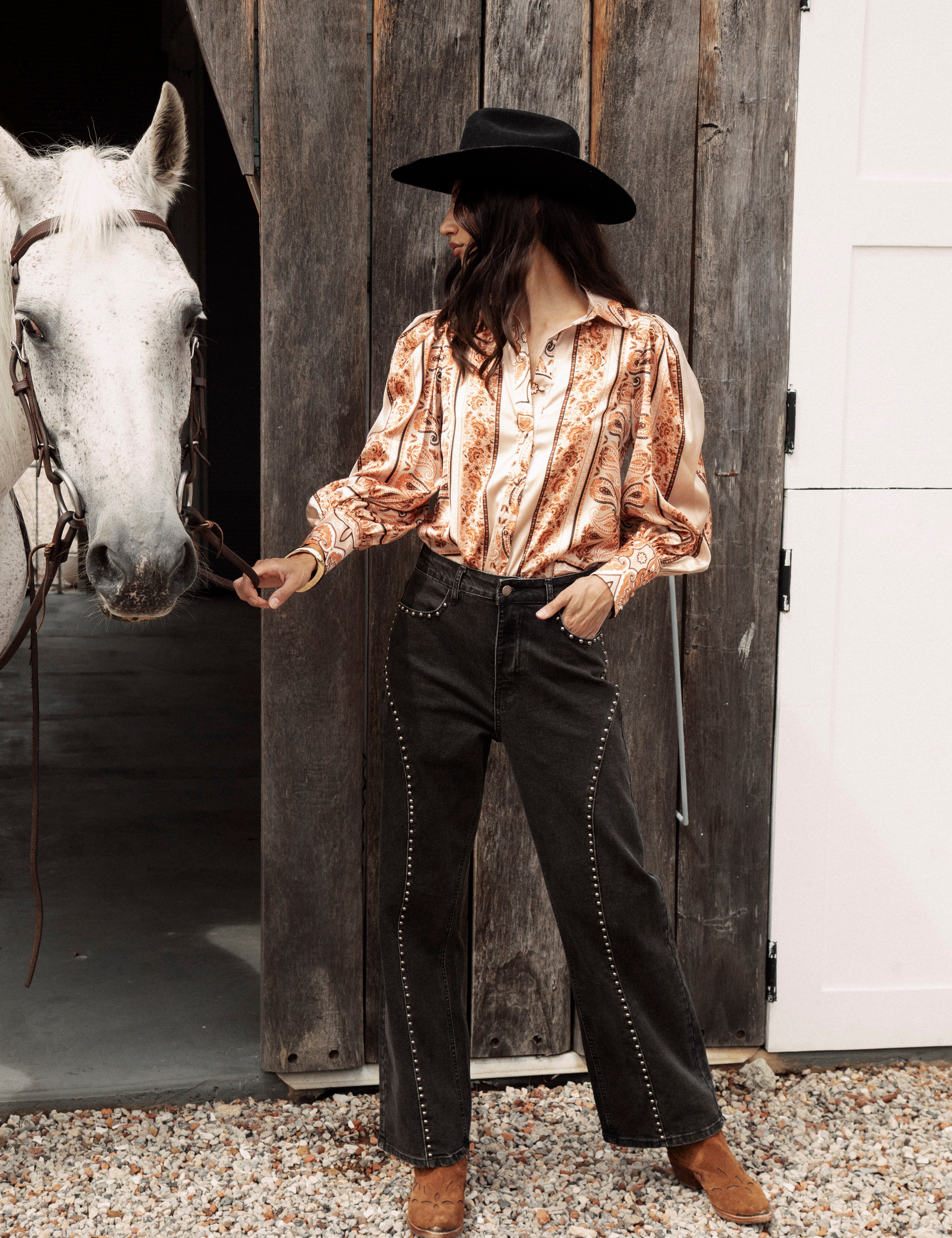 Wild Soul Studded Jean