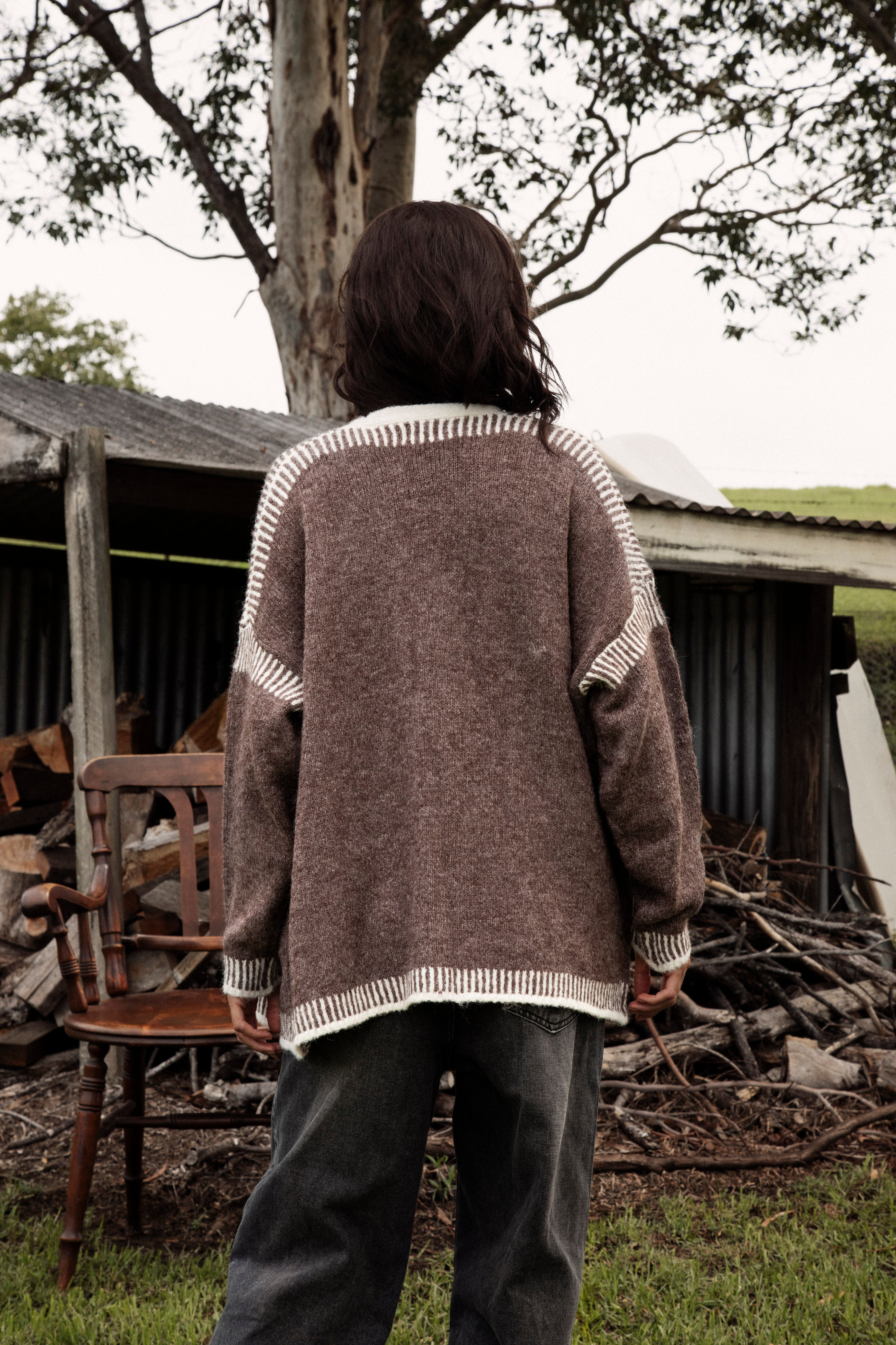 Wildheart Relaxed Knit Rear View