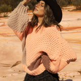 Wrangler Knit - Dune. Statement oversized knit by Bella Boheme.