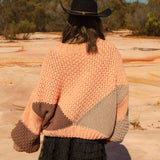 Wrangler Knit - Dune. Rear View.