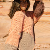 Wrangler Knit - Dune. Chunky style sweater.
