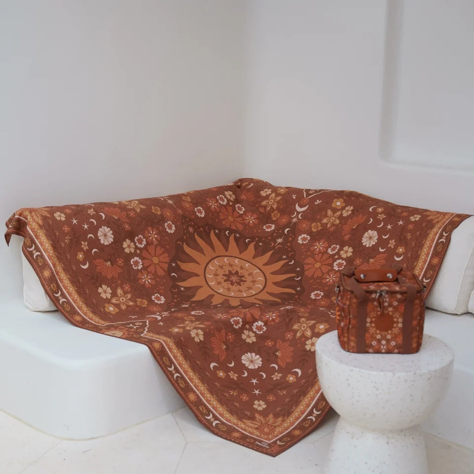 XL Quick Dry Towel/Throw - Boho Sun
