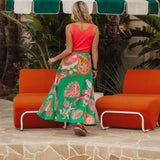 Xanadu Linen Skirt - rear view