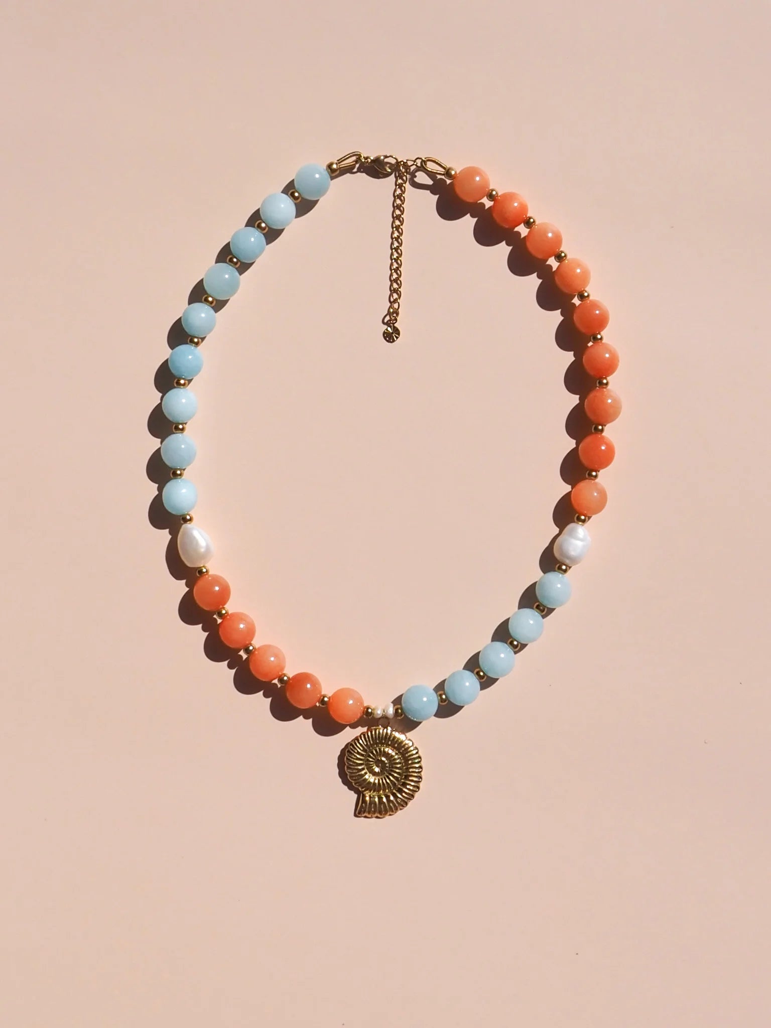 Paloma Spiral Shell Necklace