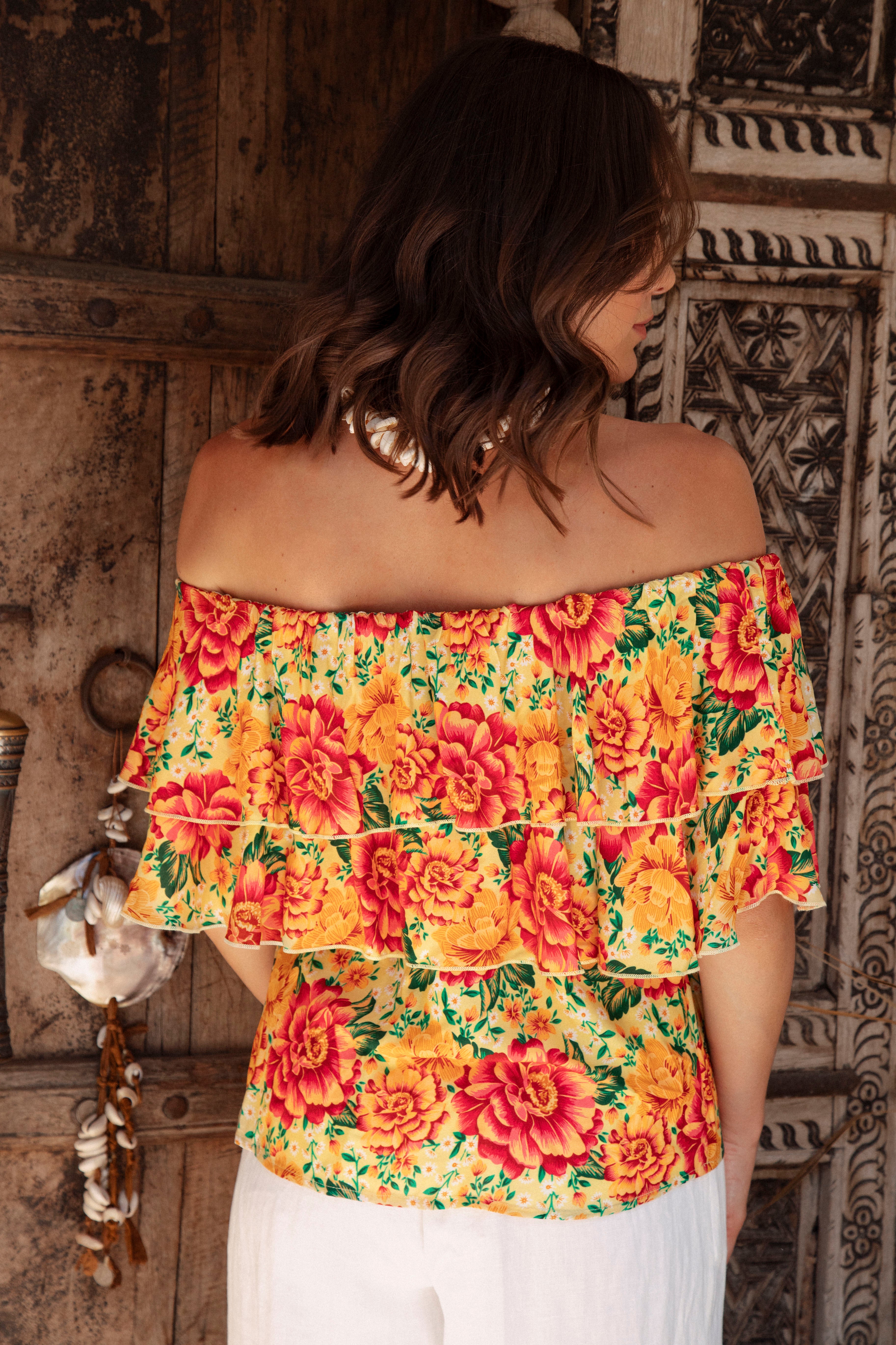 Zoe Top La Fiesta Rear View