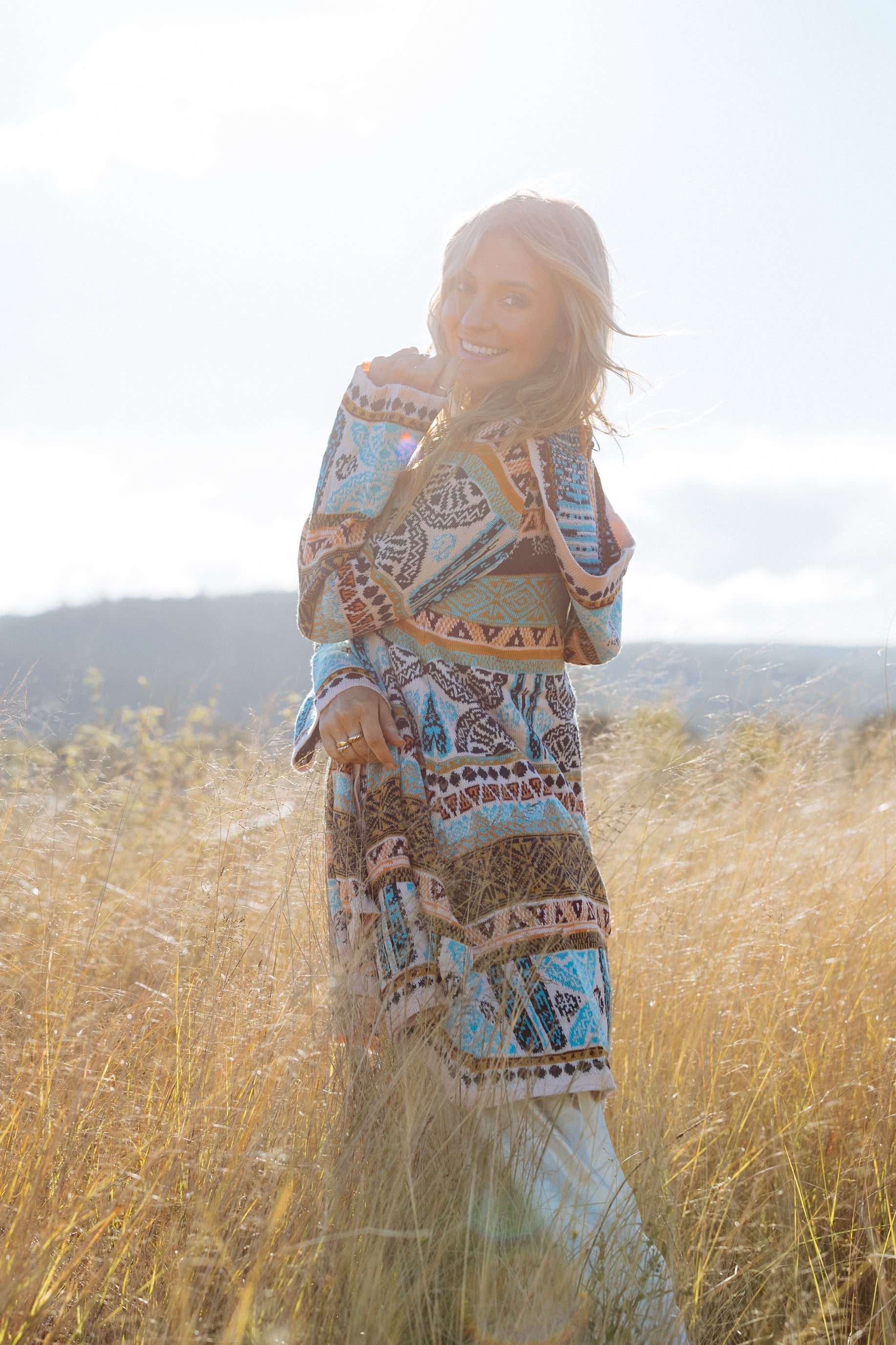 One Love Hooded Cardi - Nomad