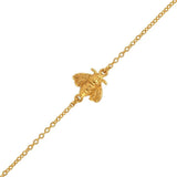 Pollination Bee Bracelet Gold