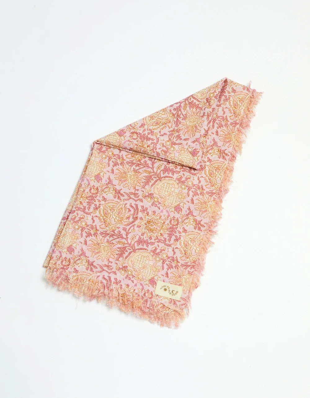 Block Print Scarf - Primrose