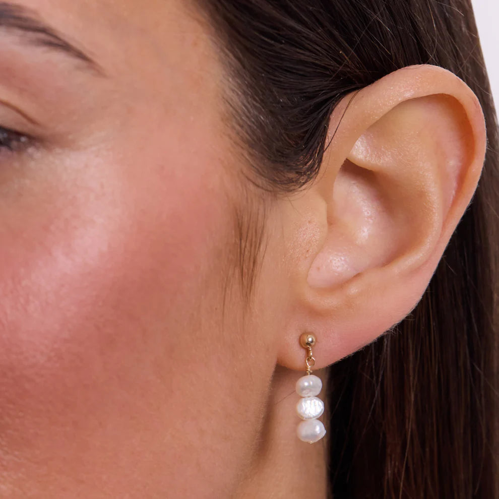 Paralia Earrings - Gold