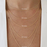 Prim Freshwater Pearl Necklace Gold - 18inch