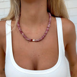 Rosa Necklace with Freshwater Pearl