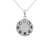 Midsummer Star Under The Moon Phases Necklace