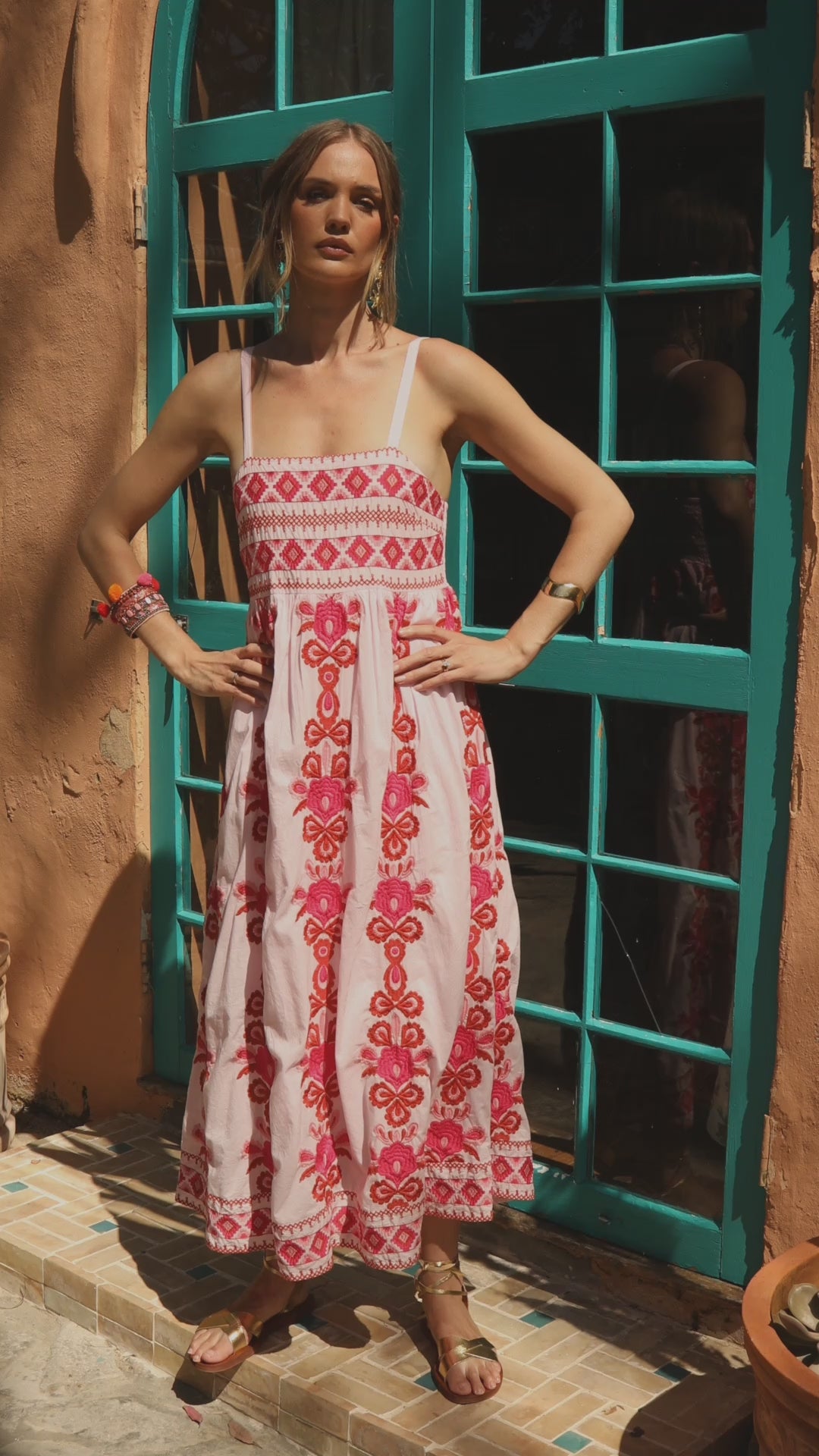 Cantina Embroidered Sundress