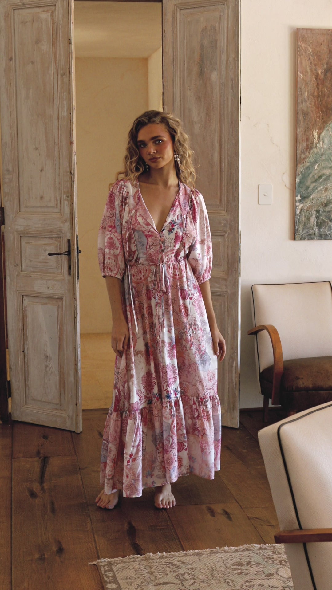 Cleo Maxi Dress Posie