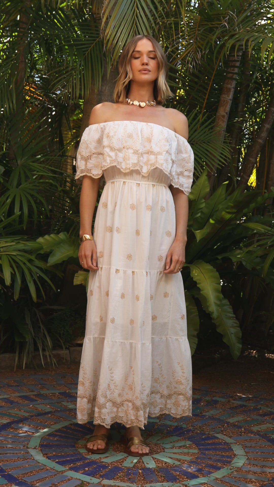 Festiva Gown - White