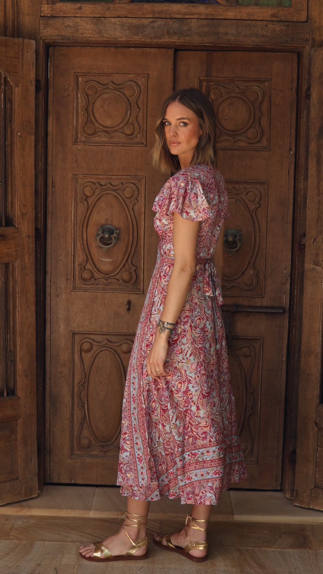 Rio Wrap Dress - Rosalita