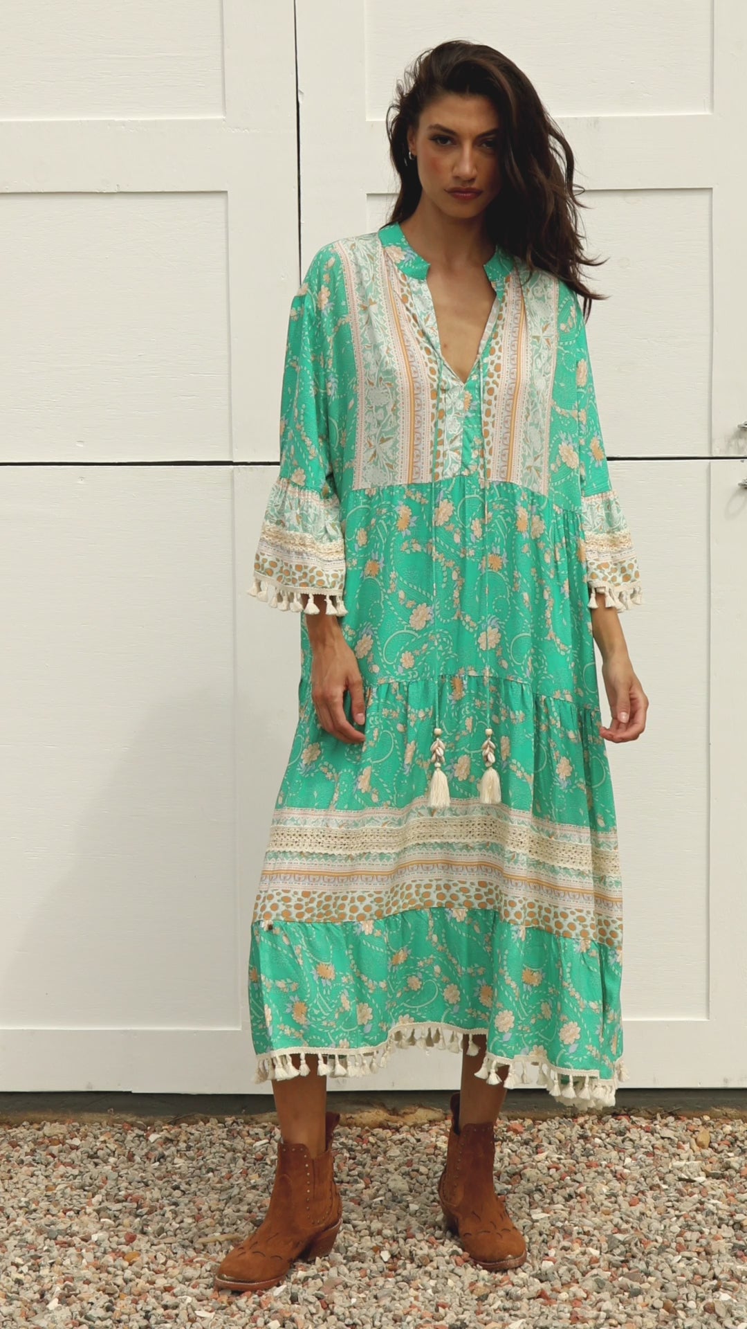 Soiree Midi Dress - Jewel