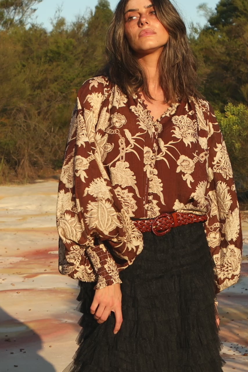 Aurora Blouse Desert Muse Video