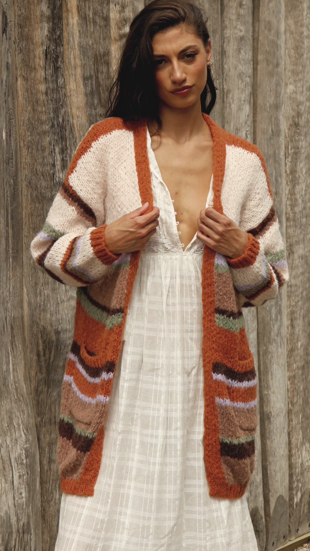 Sierra Stripe Cardigan