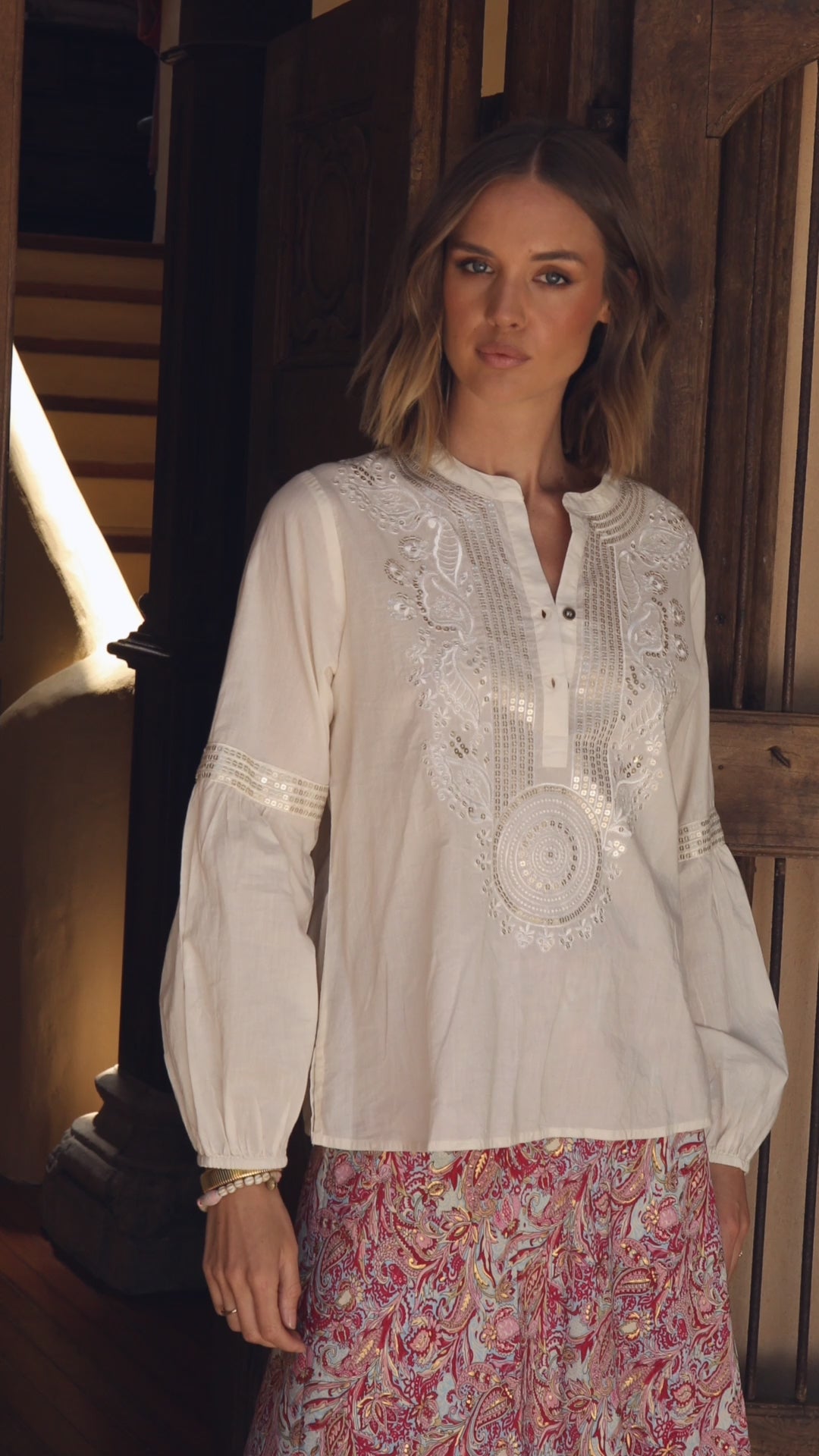 Moonshine Shirt - Natural