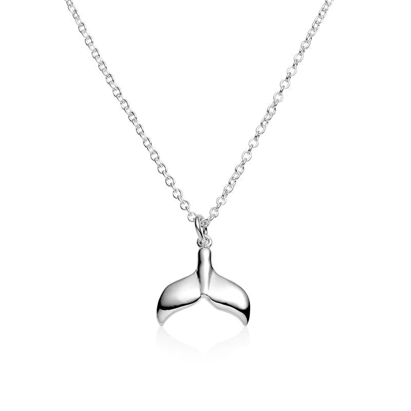 N432 Avalon Whale Tail Necklace