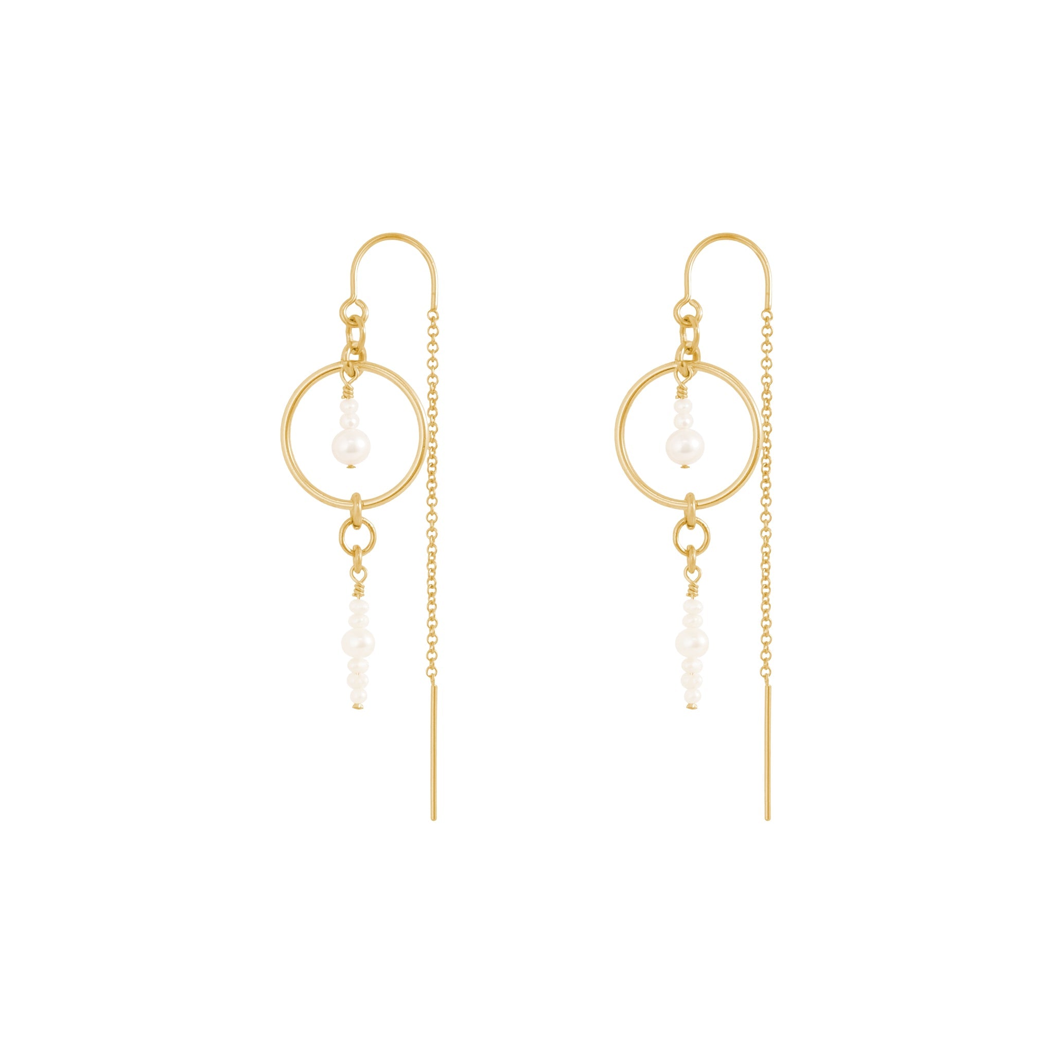 Sierra Earrings - Gold