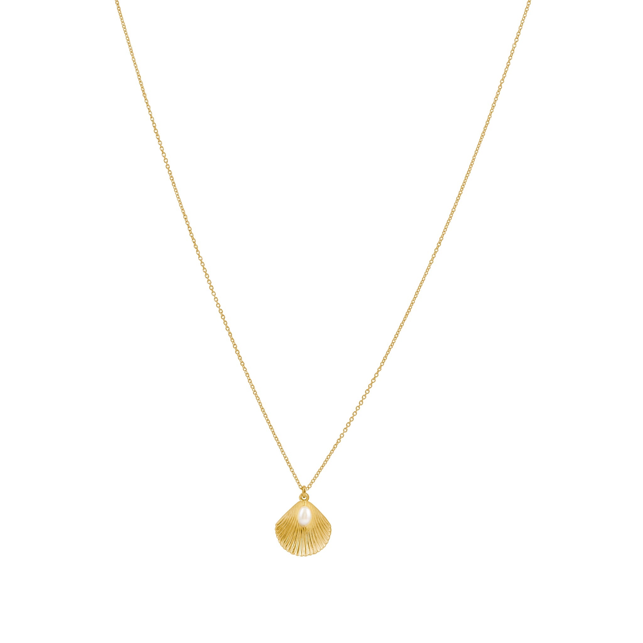 Ula Necklace 18inch - Gold