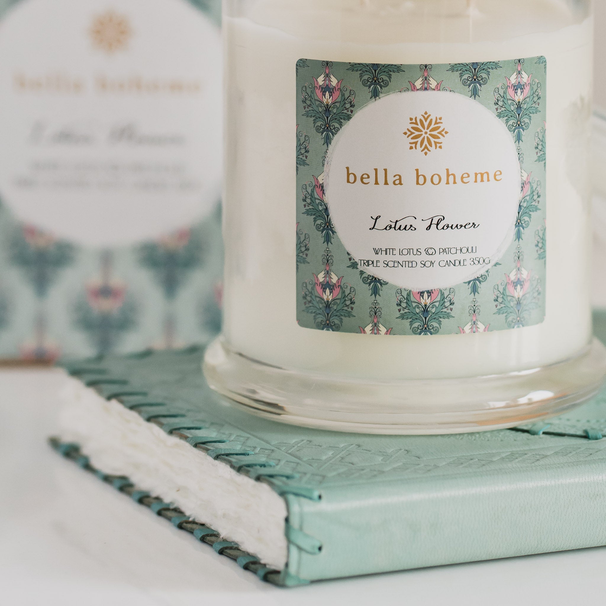 Bella Boheme Candle - Lotus Flower