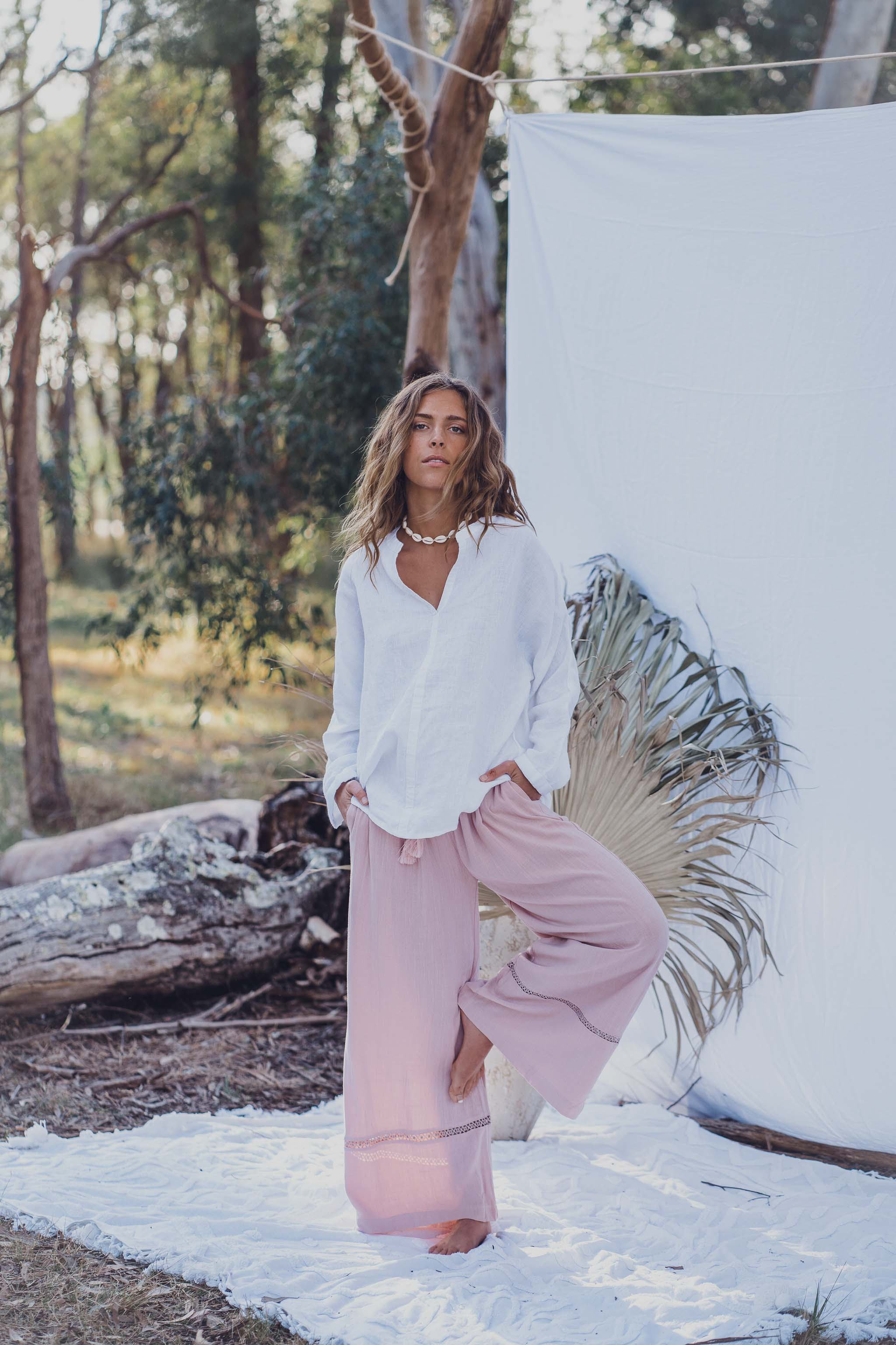 Indi Pant - Blush