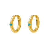 Midsummer Star Turquoise Comet Huggies Gold