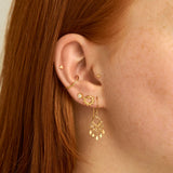 Midsummer Star Gold Jaipur Earrings
