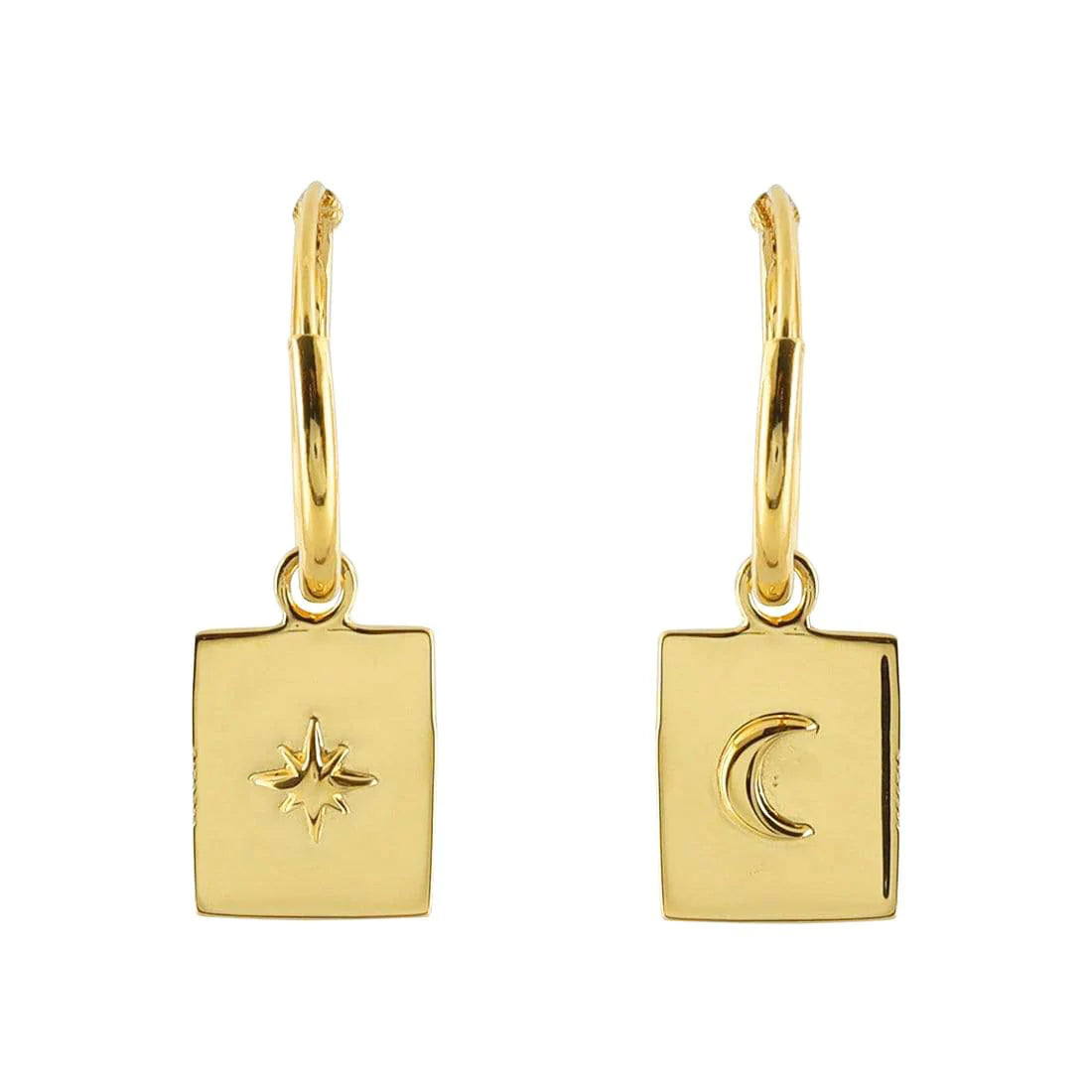 Midsummer Star Celestial Medallion Sleepers Gold