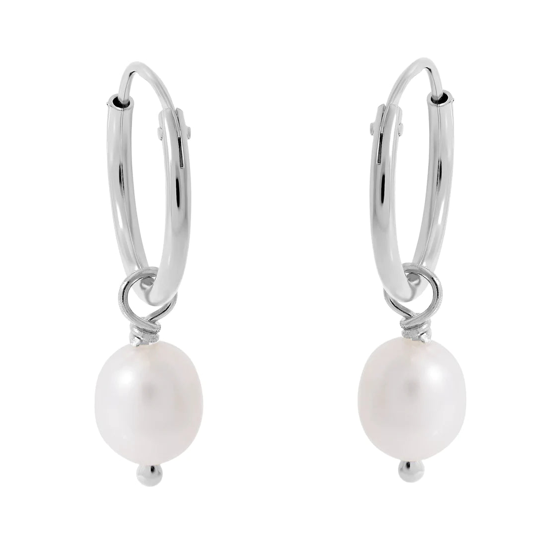 E853PL - Delicate Pearl Sleepers