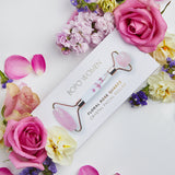 Floral Quartz Facial Roller