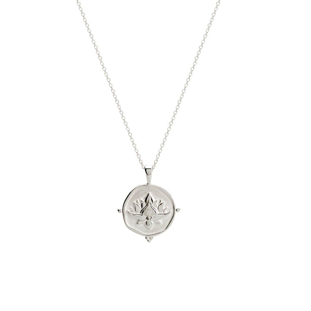 Blooming Necklace In Sterling Silver