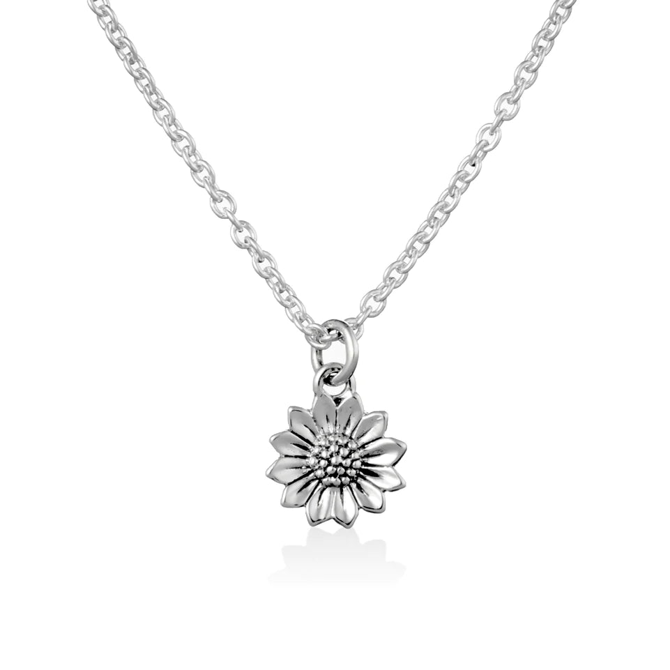 Midsummer Star Delicate Sunflower Necklace
