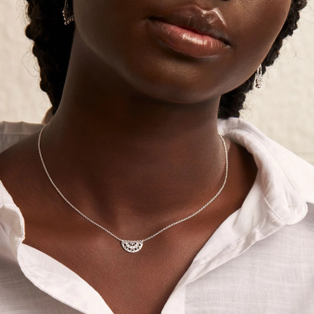 Dainty Mandala Choker