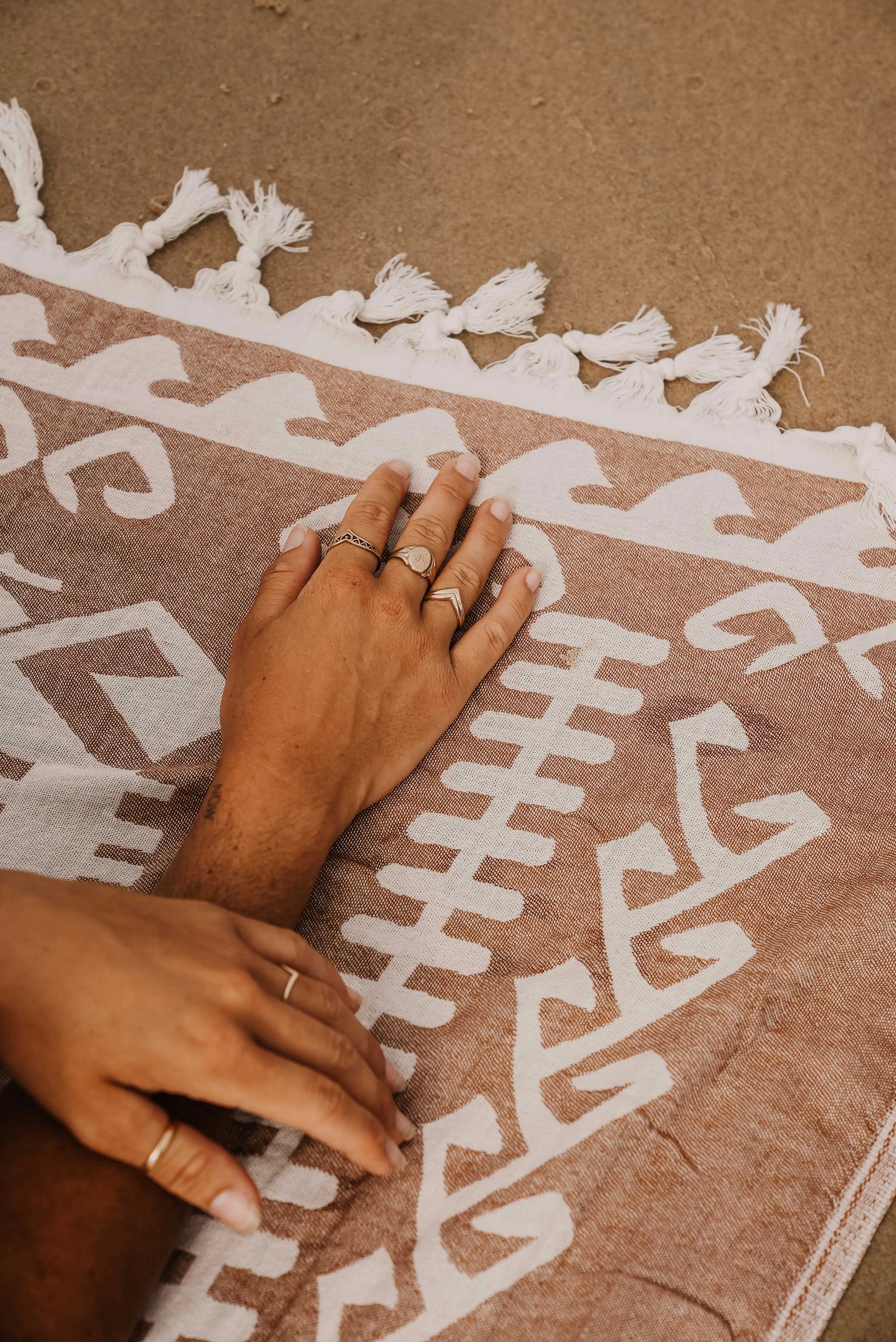 Aztec Towel - Cocoa