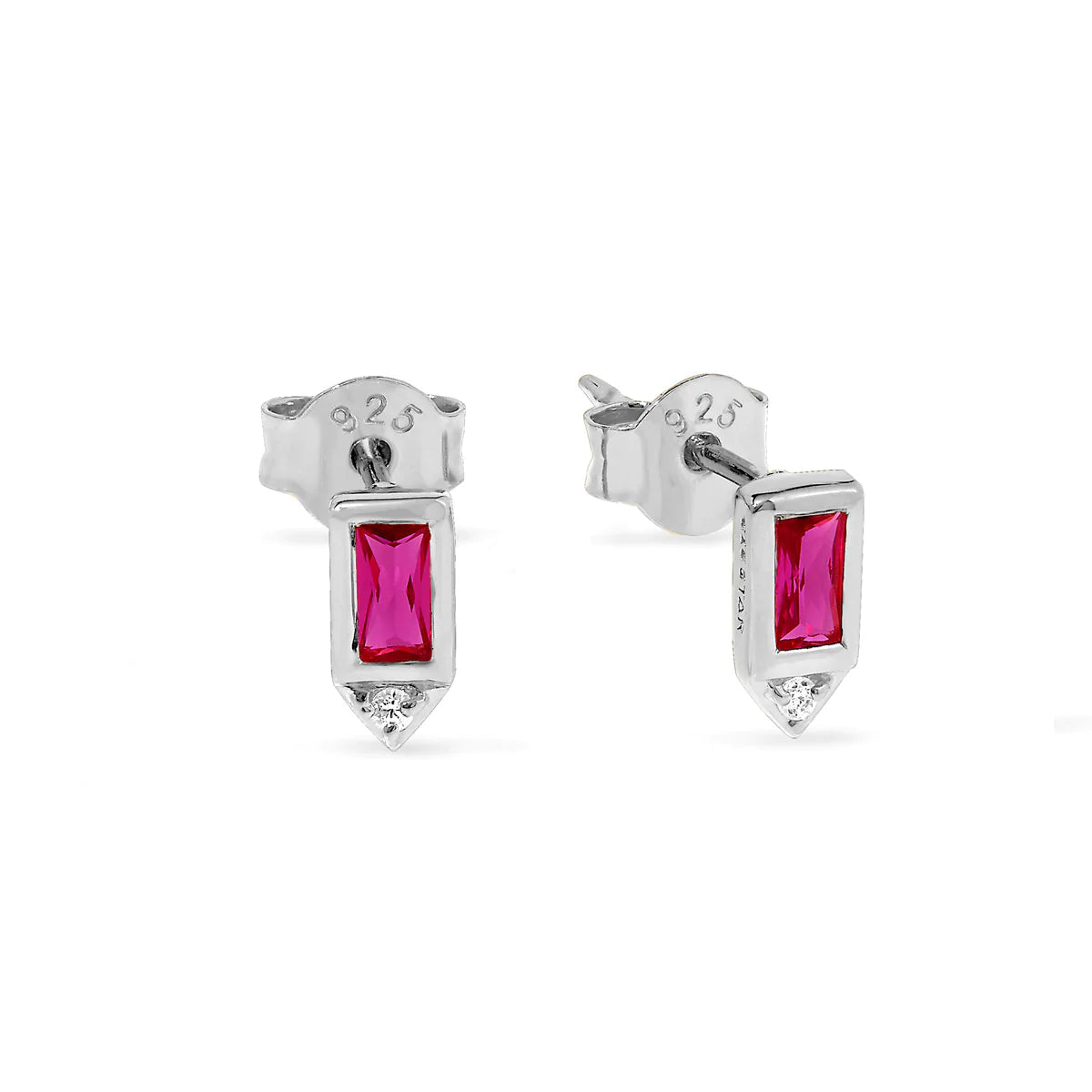 S191RZ - Divine Scarlett Studs