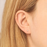 Midsummer Star Delicate Crystal Studs Gold