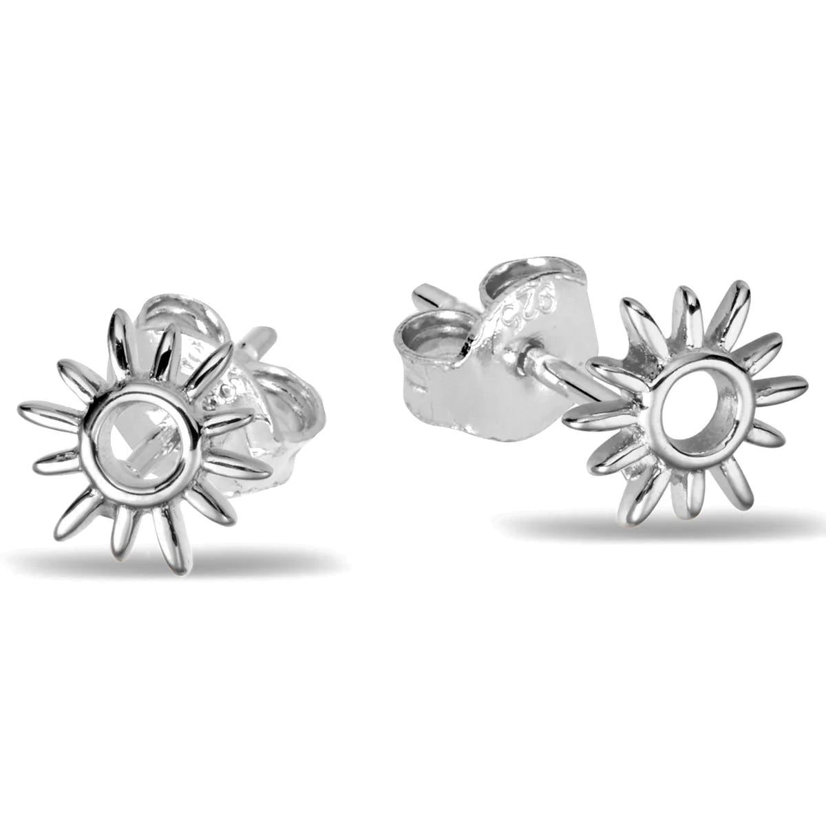 S619 - Dainty Open Sunshine Studs