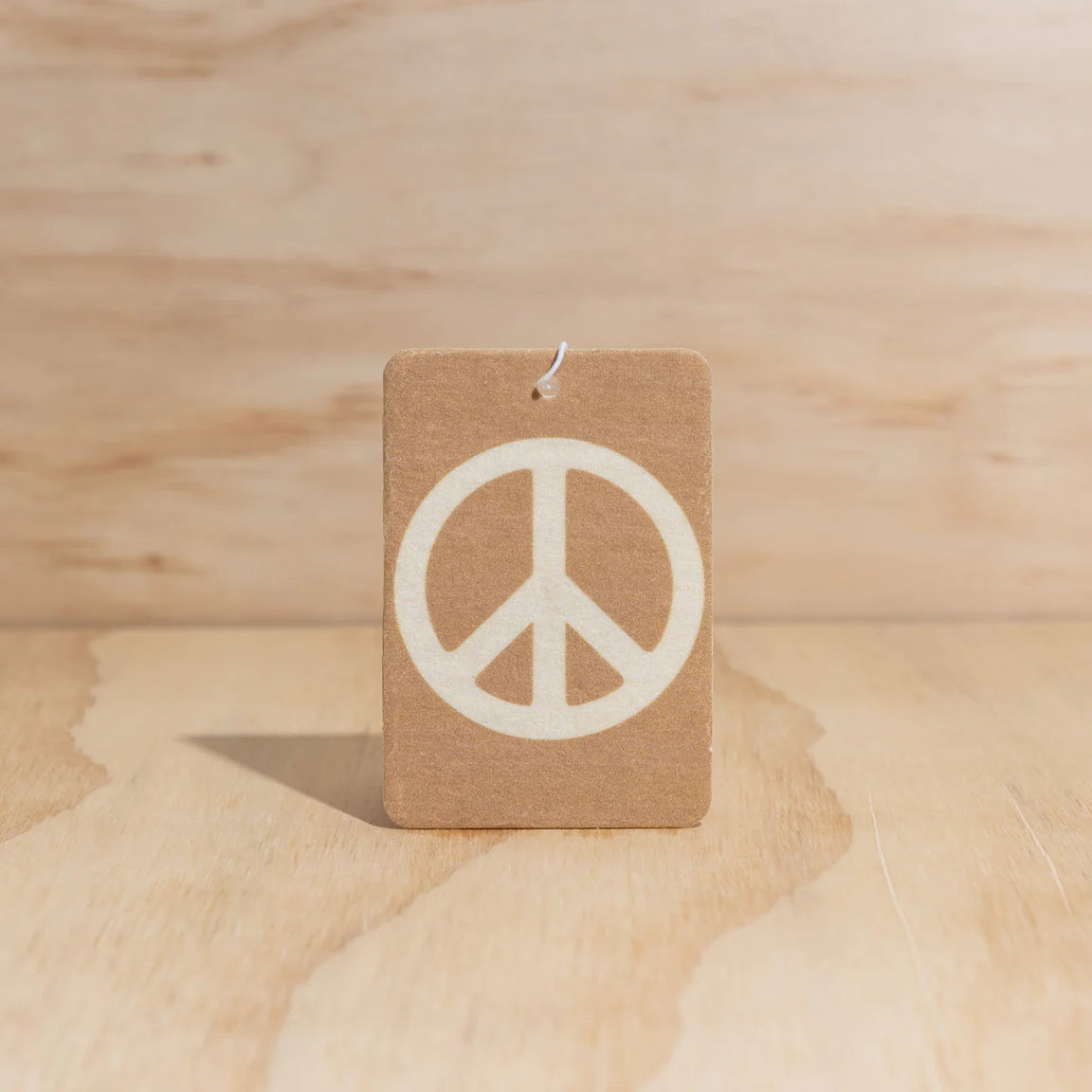 Tan Peace Sign Air Freshener - Ubud Fragrance