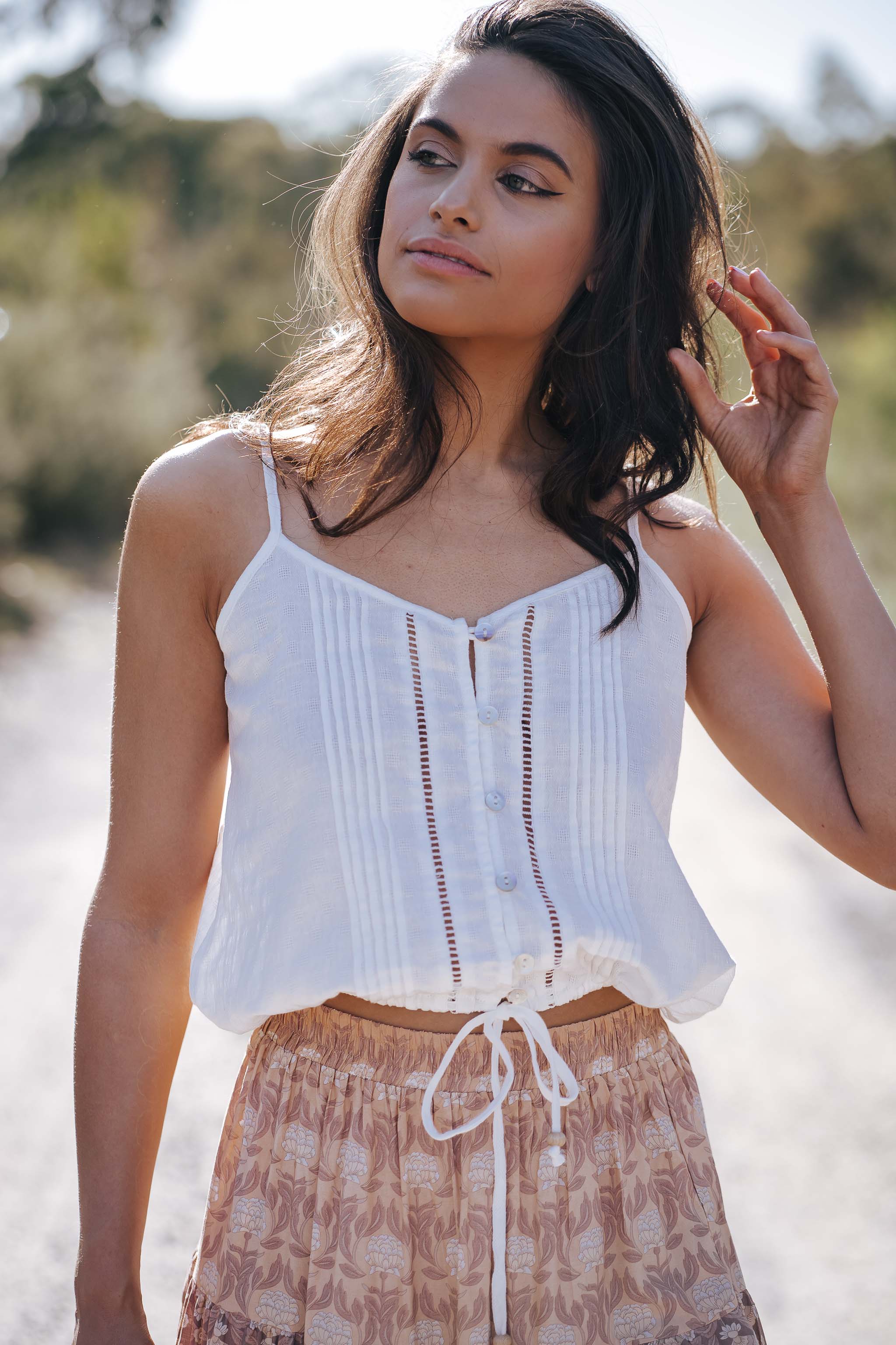 Castaway Cami - Bisque