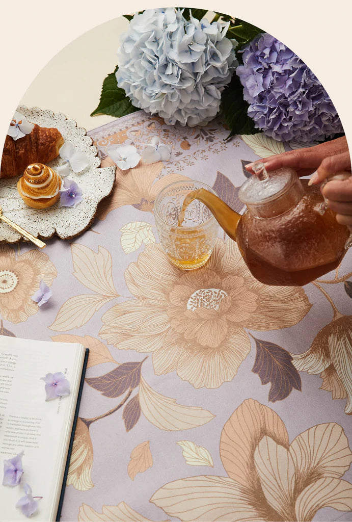 Grande Fleur Picnic Rug - Lilac