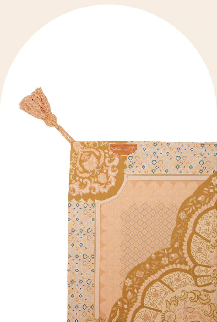 Wild Peach Picnic Rug