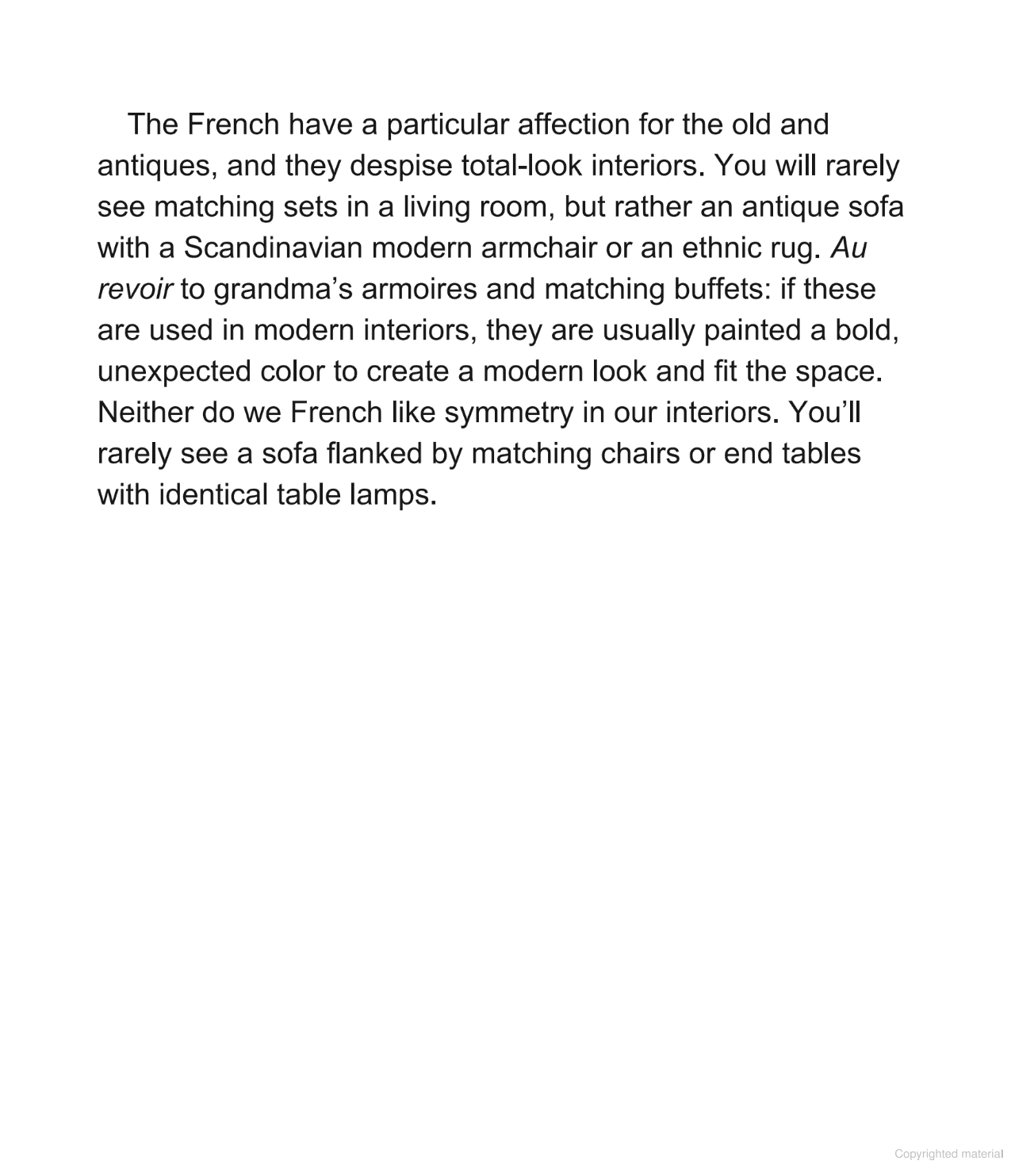 How The French Live