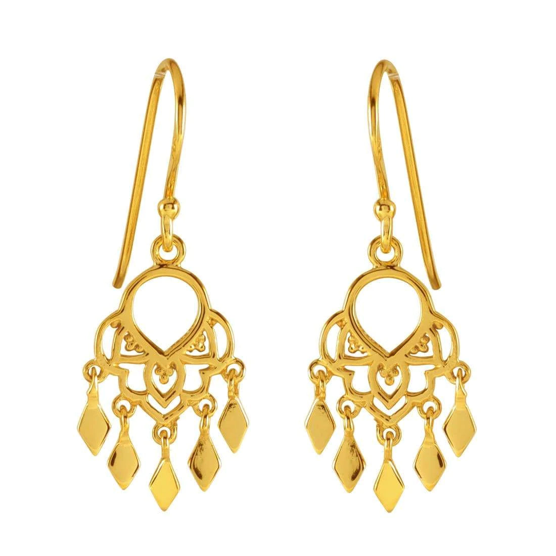 Midsummer Star Gold Jaipur Earrings