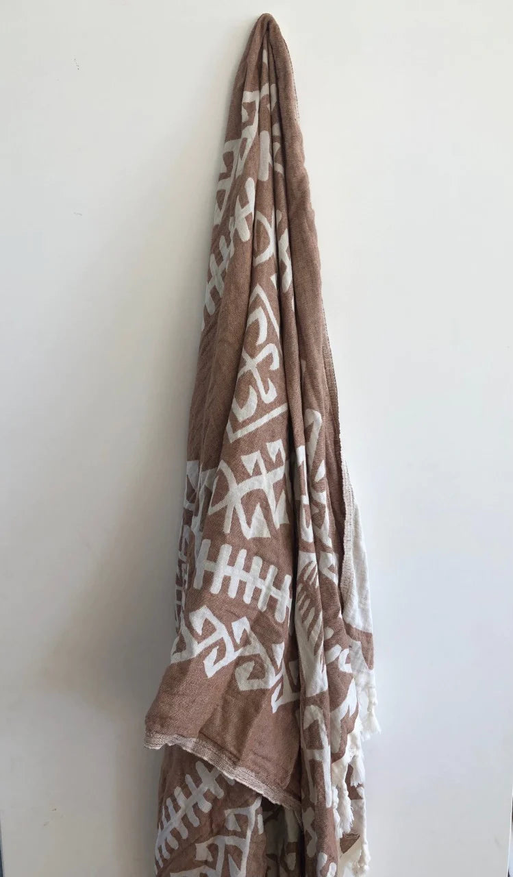 Aztec Towel - Cocoa